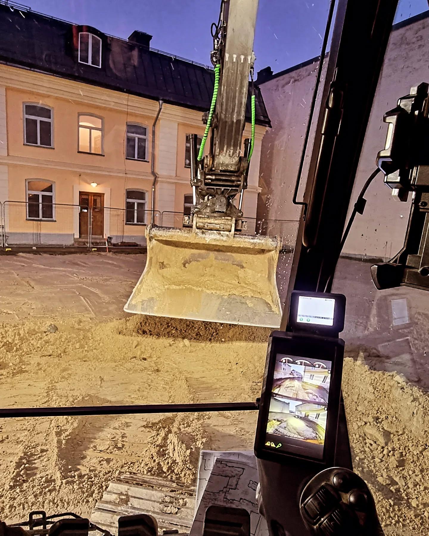 Industritomt schakt - Nora