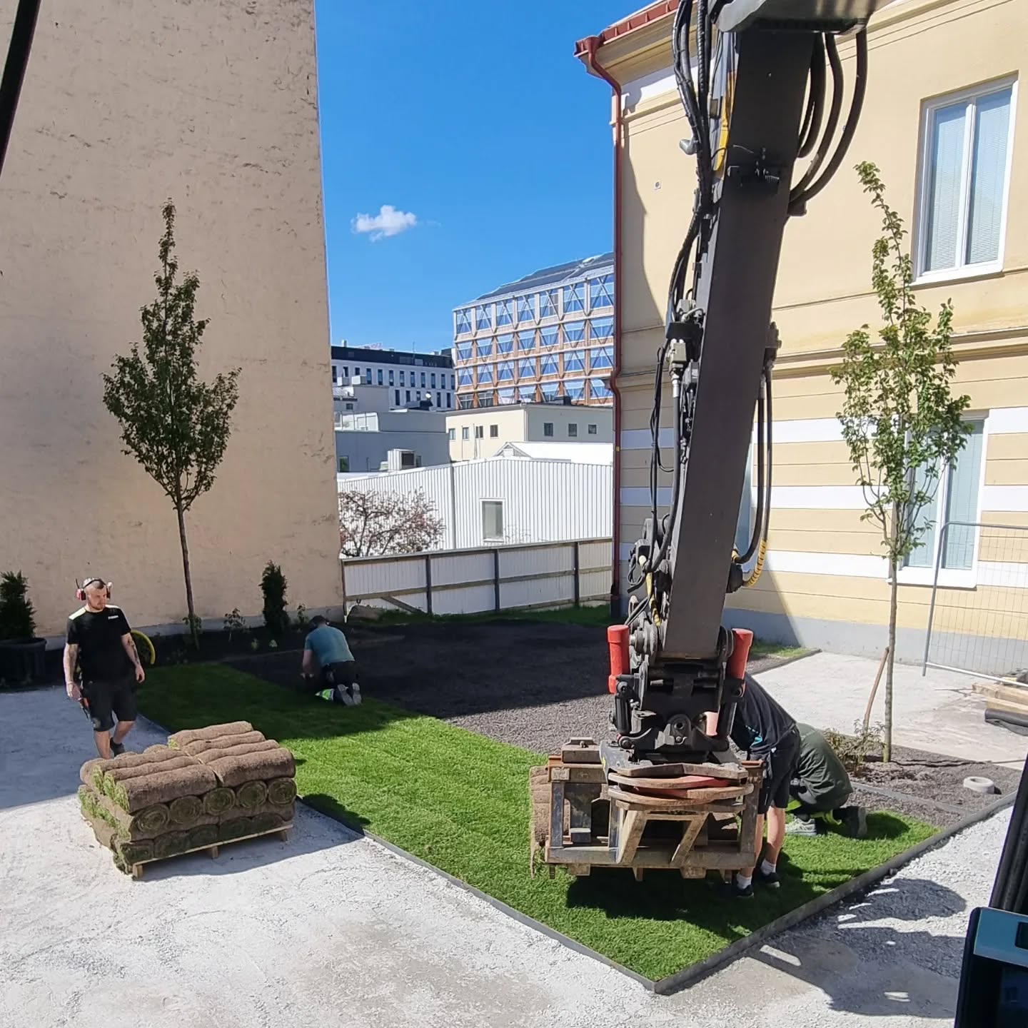 BRF gårdssanering - Vintrosa