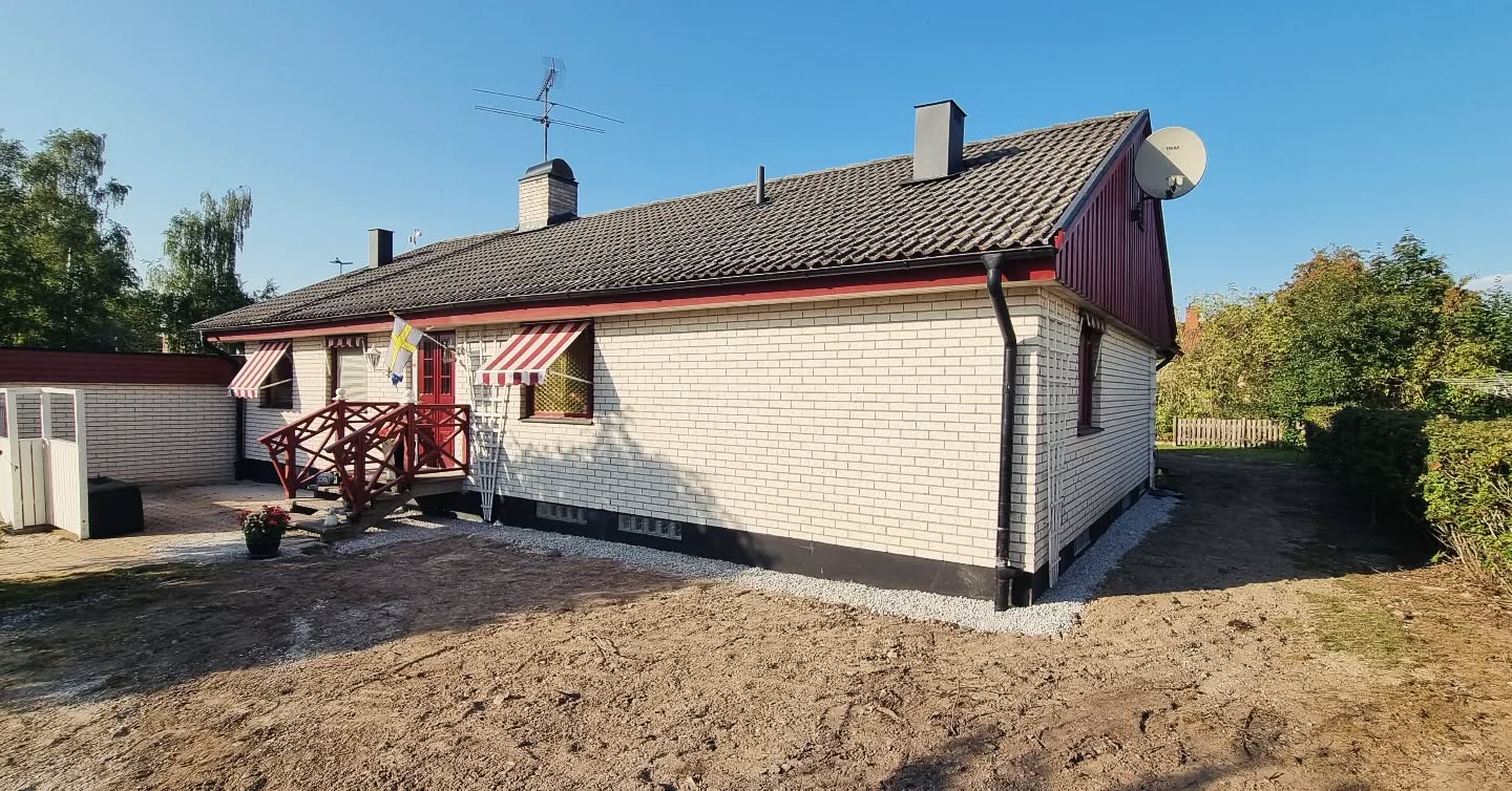 Dränering fastighet - Hallsberg